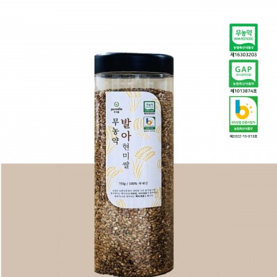 2024년 포항마켓 가정의달 프로모션 [수산복해]무농약발아현미쌀 750g