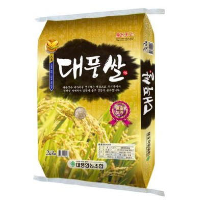 [대풍영농조합법인] 2022년 쌀 대풍쌀 20kg / 미강(쌀겨) 500g 증정