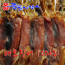 [포항 죽도시장] 배오징어 10마리(1kg기준) 선물용 배에서 마른오징어 건오징어