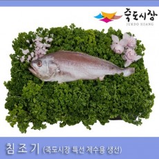 ●[죽도시장] 침조기(제수용생선) 33Cm-35Cm / 1마리 / 경북 동해안 최대 전통시장 죽도시장 특선 제수용 생선